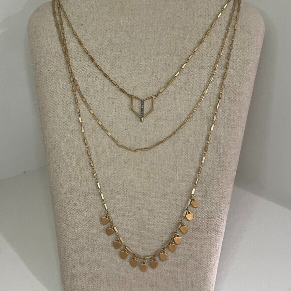 Stella and Dot Terra Layering Necklace - Picture 1 of 3
